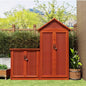 Rustic Wooden Utility Shed