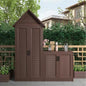 Classic Tall Storage Shed with Louvered Doors